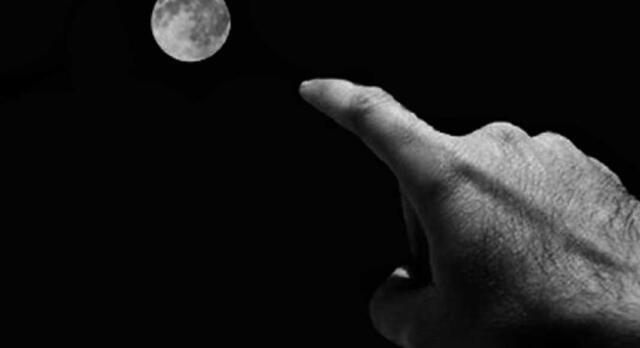 Il dito e la luna