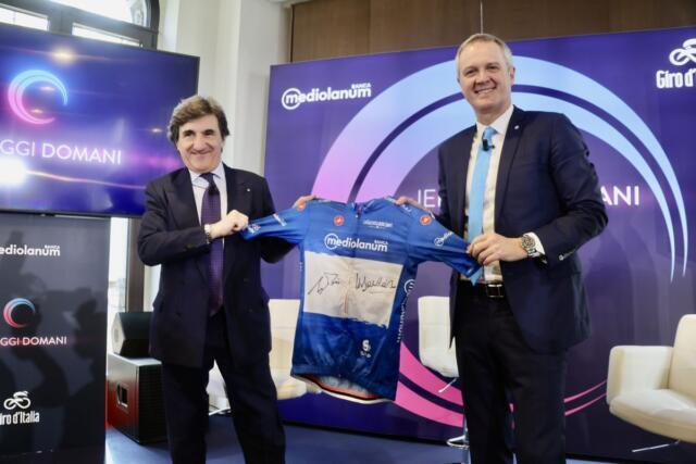 Banca Mediolanum rinnova, altri tre anni con il Giro d’Italia