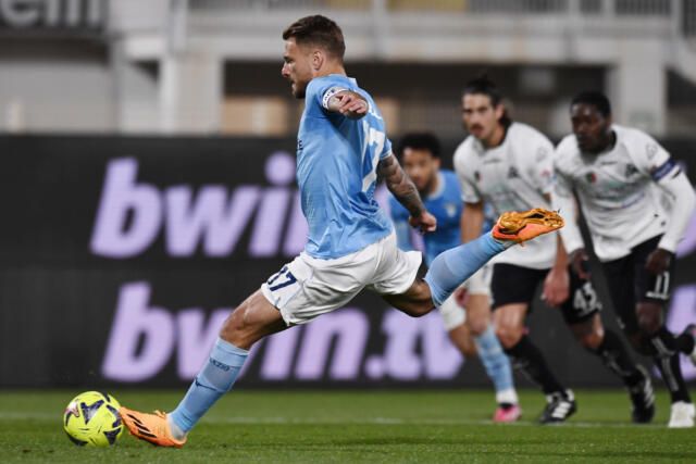 Immobile torna al gol, la Lazio vince 3-0 a La Spezia