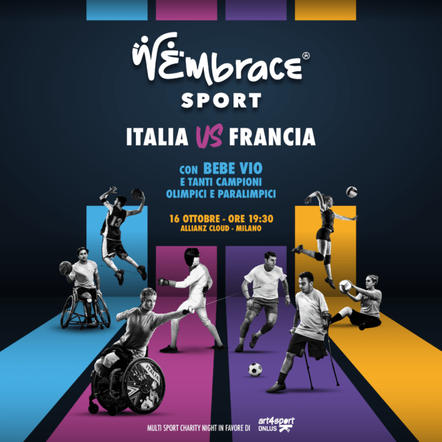Tra Italia e Francia vince l’inclusione. Il tripudio dei WEmbrace Sport! 