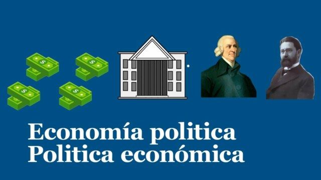 Politica economica ed economia politica