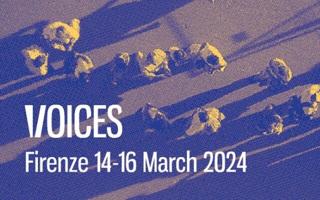 A Firenze arriva Voices – 1° Festival Europeo del Giornalismo  (14-16 marzo 2024)